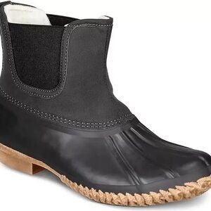 Style & Co. Black and Tan Winter Boots